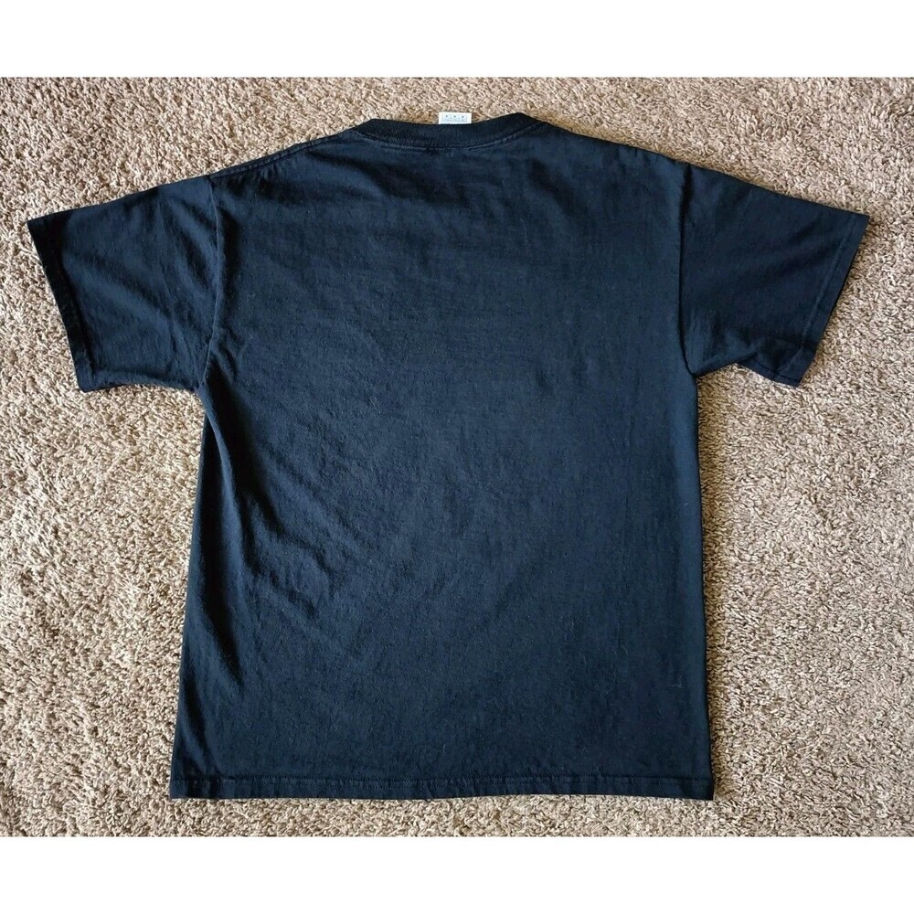 Boston Shamrock T-Shirt Men's Medium Black Short Sleeve - Picture 4 of 6